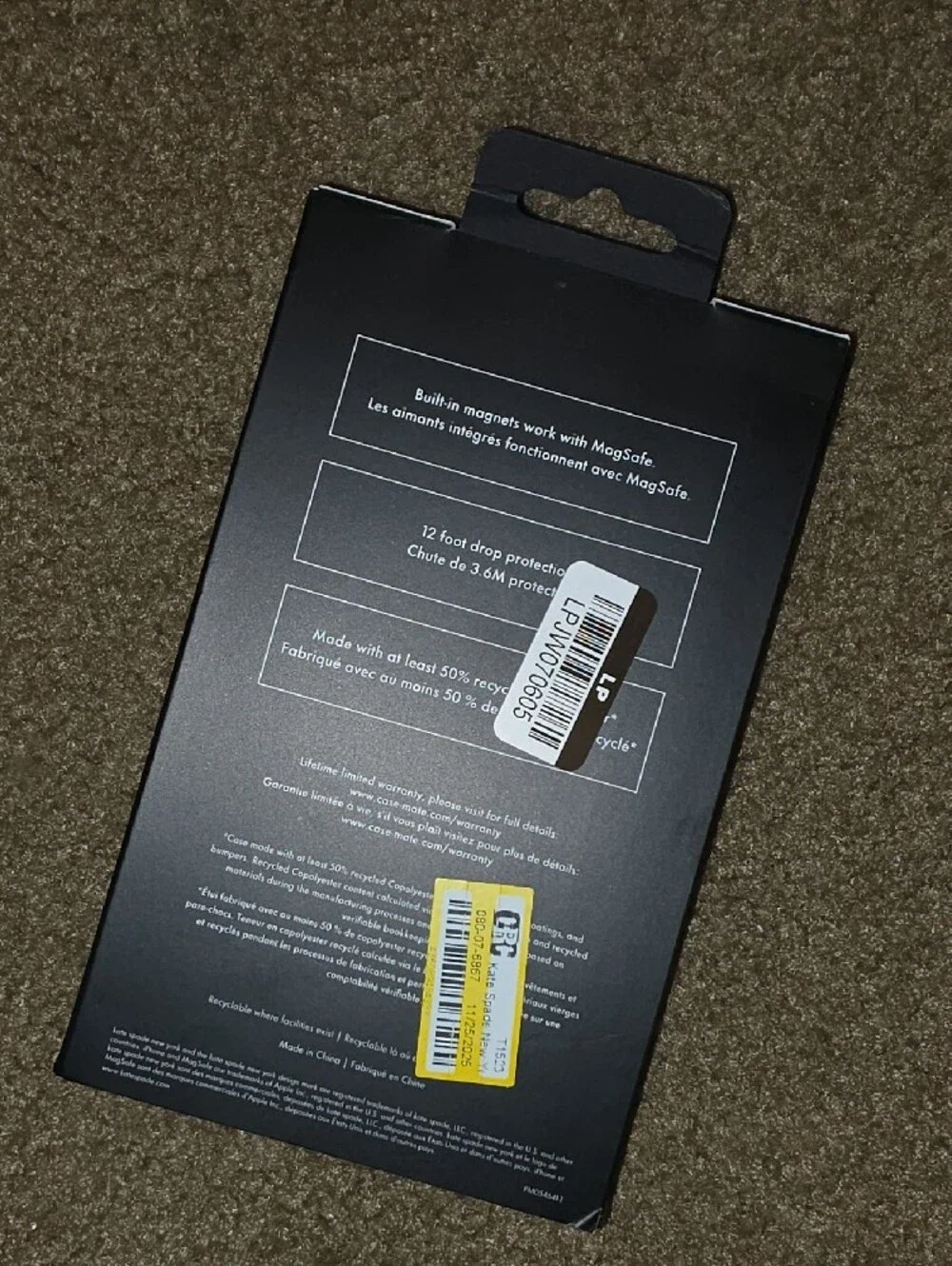 kate spade clear protective